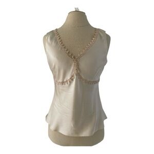 New Frontier Cream Camisole Top